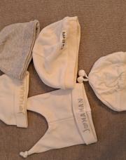 Lots 5 bonnets naissance 