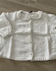 Chemise Kiabi beige 24m 