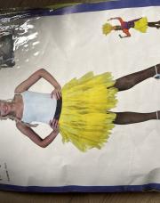 Tutu jaune fluo 