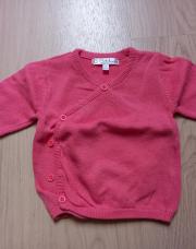 Kitchoun gilet rose 3 mois