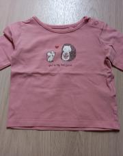 Lupilu t-shirt rose 62-68cm