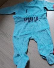 Influx pyjama bleu 6 mois