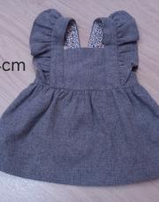 Zara robe grise 9 mois