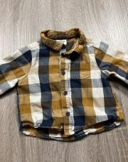 Chemise 6M TAO carreaux 