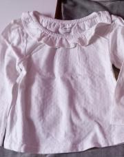 Obaibi t-shirt blanc 86 cm