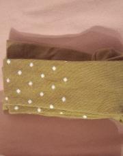 Zeeman collant moutarde pois neuf 86/92cm