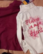 Lupilu lot de 2 sous pull neuf avec étiquette 86/92cm