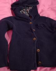 Sergent major gilet bleu 3 ans