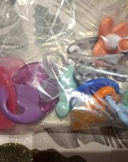 Lot d'anneaux de dentition 