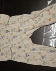 Pyjama grenouillère garçon ouverture ventral avec avec motif éléphant- loup- palmier, TAO,  18 mois