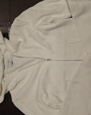 Gilet fille blanc avec double tirette, Pacifique République, taille M