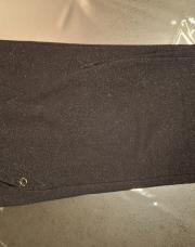 Pantalon leggings fille noir a paille chaud, TAO, 12 ans