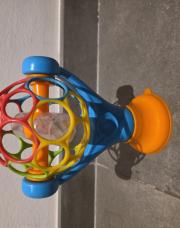 Jouet bébé balle avec ventouse 