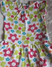 Robe blanche fleur  bel&bo T 18Mois