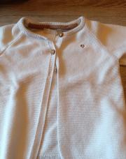 Gilet blanc OBAÏBI - 6 mois