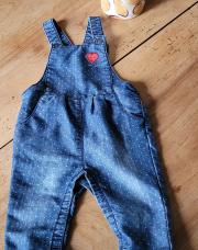 Salopette jeans obaibi 12m
