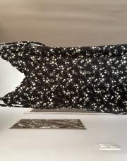 Robe fleurie noire neuve S bisou’s 