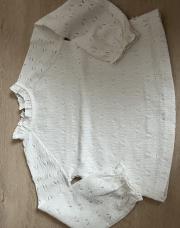 Chemisier Obaibi 3A dentelle blanc 