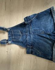 Salopette jeans courte h&m 3A 