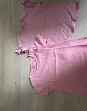 Lot de 2 t-shirt Kiabi 3A rose 