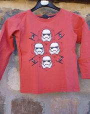 blouse  116/122 de star wars