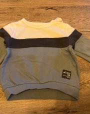 Pull C&A 9/12 mois ton bleu 