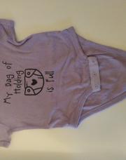 Body t shirt mauve 6 mois