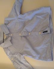 Chemise bleue TAO 6 mois 68cm