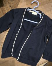 Gilet  classique bleu 18 mois