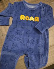 Pyjama roar bleu 6 mois