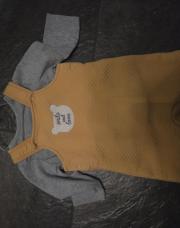 Ensemble moutarde 3 mois