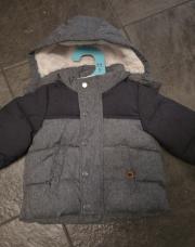 Manteau chaud 6-9 mois 74cm