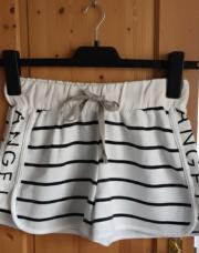 Short blanc ligné  Angel T L