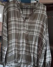 Blousse carreau kaki Yessica T L