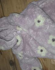 Gilet doudoune mauve 12M