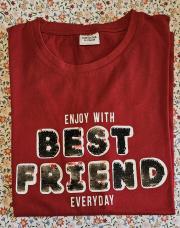 T-shirt LM rouge Best friens TAO taille 14 ans