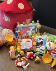 Panier lilliputiens + jeux premier age