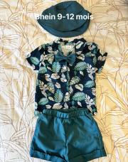 Ensemble garçon Shein 9-12mois 