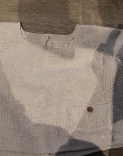 Gilet gris  zara  80