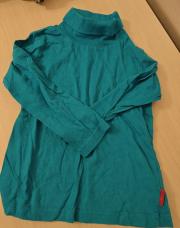 Sous pull bleu turquoise manches longues 4 ans 
