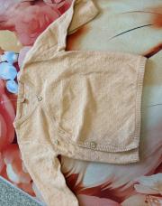 Blouse cache cœur abricot 1 mois 