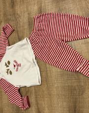 Pyjama Noël 2 pièces Okaïdi taille 6 mois 