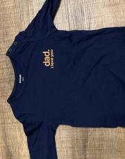 Blouse marine Kiabi taille 6 mois 