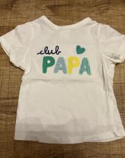 T-shirt club papa taille 80 