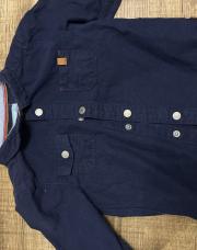 Chemise Obaïbi taille 80 Marine 