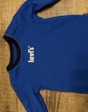 Blouse bleu Lévis taille 18 mois 