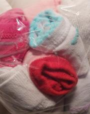 Lot de chaussons/chaussettes