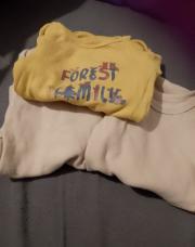 Lot 3 body's beige 1 mois 