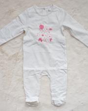 Grenouillère blanc 18mois 