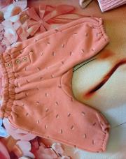 Jogging corail - pois doré tao 3 mois 